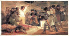 Goya.- Fusilamientos del 2 de mayo