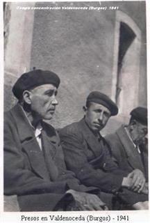 Presos en Valdenoceda (Burgos) en 1941