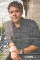 Carlos Iglesias, actor y cineasta hoy, y ayer emigrante en Suiza.-